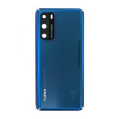   Official Huawei P40 Deep Sea Blue Battery Cover with Adhesive - 02353MGC