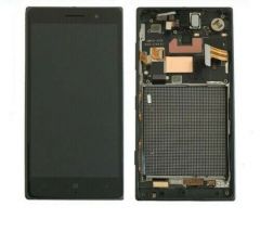 Nokia Lumia 830 LCD Black With Frame OEM - 5508040512345
