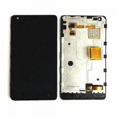 Nokia Lumia 900 LCD Black With Frame OEM - 5508050123415
