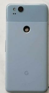 Genuine Google Pixel 2 Kinda Blue Rear / Battery Cover & Edge Sensor - 83H90240-03