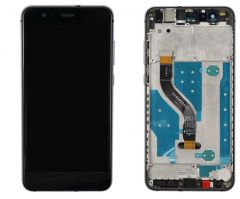 Huawei P10 Lite LCD Touch Screen Assembly With Frame  Black OEM - 8367125818
