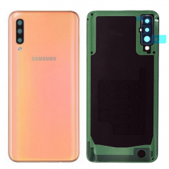 Genuine Samsung Galaxy A50 SM-A505 Coral Back / Battery Cover - GH82-19229D