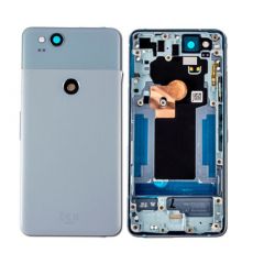 Google Pixel 2 Housing with Back Door and Small Parts Pre-installed (BLUE)   