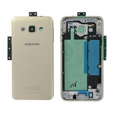 Genuine Samsung A300F Galaxy A3 Back Cover In Gold - GH96-08196F
