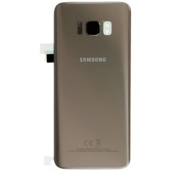 Genuine Samsung Galaxy S8 SM-G950 Gold Rear Glass / Battery Cover - GH82-13962F