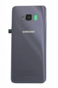Genuine Samsung Galaxy S8 SM-G950 Orchid Grey Rear Glass / Battery Cover - GH82-13962C