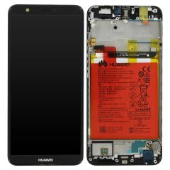 Genuine Huawei P Smart Black LCD Screen & Digitizer With Battery - 02351SVJ