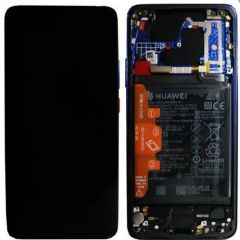 Official Huawei Mate 20 Pro Twilight LCD Screen & Digitizer with Battery - 02352GGC / 02352EYS