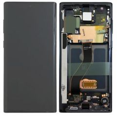 Genuine Samsung Galaxy Note 20 Ultra N985F/ Note 20 Ultra 5G Mystic Black Complete Display - Part no: GH82-23597A GH82-23596A
