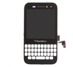 Blackberry Q5 LCD Black With Frame OEM - 5514000612348
