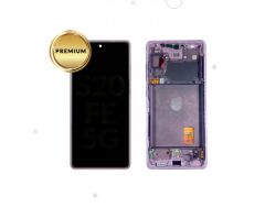Official Samsung Galaxy S20 Fan Edition Cloud Lavender LCD Screen / Digitizer - GH82-24220C / GH82-24219C