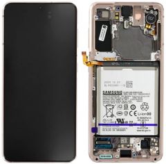 Official Samsung Galaxy S21+ 5G SM-G996 Phantom Violet LCD Screen & Digitizer - GH82-24555B
