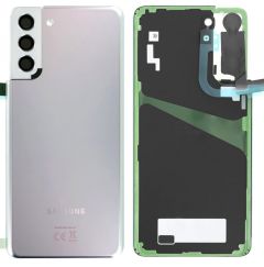 Official Samsung Galaxy S21+ 5G SM-G996 Phantom Silver Rear / Battery Cover - GH82-24505C