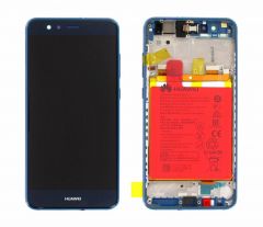 Genuine Huawei P10 Lite Warsaw-L21 Sapphire Blue LCD Screen & Digitizer with Battery 3000mAh - 02351FSL