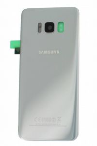 Genuine Samsung Galaxy S8 SM-G950 Silver Rear Glass / Battery Cover - GH82-13962B
