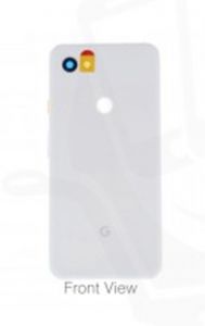 Genuine Google Pixel 2 XL G011C White Rear / Battery Cover with Adhesive - ACQ90039901