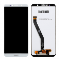 Huawei Y6 Prime 2018 LCD Touch Screen Assembly White OEM - 4068245334