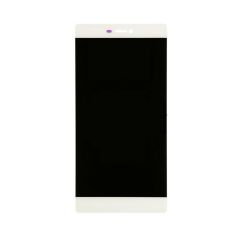 Huawei P8 LCD Touch Screen Assembly With Frame White OEM - 5706117518