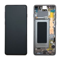Official Samsung Galaxy S10 G973 Prism Black LCD Screen & Digitizer - GH82-18850A